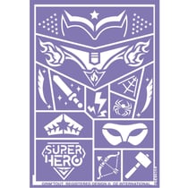 Pochoirs de Maquillage - Super Héros