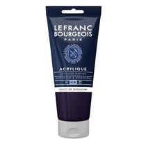 Peinture Acrylique en tube violet dioxazine 80ml Lefranc & Bourgeois
