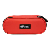 Trousse scolaire ovale Plumier Offshore Rouge BAGTROTTER