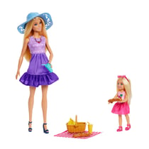 -Famille Et Amis- Pique-Nique-Coffret 2 Poupées - 3 ans+- JBF43
