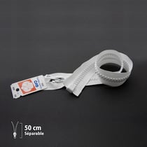Fermeture éclair Z70 - Séparable grosse maille 9mm - 50 cm