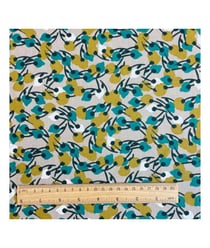 Tissu coton bourgeons de 145 cm de largeur kisnekbeige vendu par 50 cm