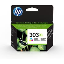 Cartouche d'encre 303XL tricolore grande capacité authentique pour Envy Photo 6230/7130