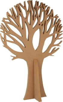 Silhouette 3D arbre 27x40 cm - MDF - Silhwood