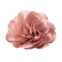 Broche fleur 11cm vieux rose