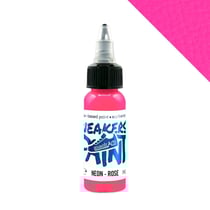 Peinture cuir et textile SneakArts - Fluorescente Neon Rose 30mL - Chaussures, vêtements, sacs