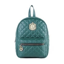 Sac à Dos Matelassé Harry Potter Maisons Poudlard - SERPENTARD