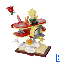 Le Petit Prince - Jeu de construction Starry Ride Plane 14 cm