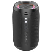 Enceinte Bluetooth Portable Etanche Son Puissant Lumière RGB Autonomie 5H YONIS