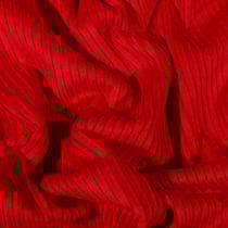 Tissu Velours côtelé uni Rouge