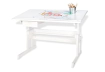 Bureau pour enfants Lena laqué blanc - Pinolino