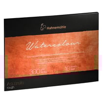 Bloc aquarelle Watercolour 300g/m2 grain torchon 10feuilles 30x40cm - Hahnemühle
