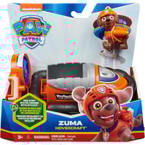 Pat patrouille zuma avec son hovercraft - figurine chien - paw patrol - spin master