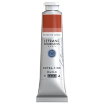 Peinture à l'huile - Extra-fine - Rouge de Venise - 392 - Lefranc Bourgeois - 40ml