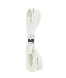 Passepoil Simili cuir 1,5m x 10mm - Passion Rubans Blanc