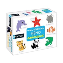 Mon premier memo animaux - nathan - 31154 - jeu educatif 1er age
