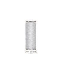 Fil à Coudre 100% polyester 200m - Gütermann 008 Gris