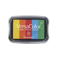 Tampon encreur "Versacolor", arc - en - ciel, 5 couleurs, 4,7x7,5 cm