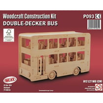 Quay - Maquette en bois Bus anglais à 2 étages