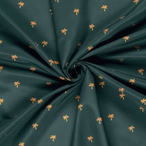Tissu short de bain déperlant palmiers Djero sur fond Vert sapin