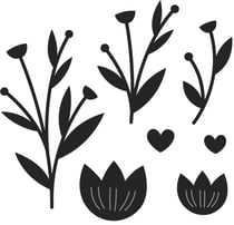 Matrices de découpe fleurs- Artemio