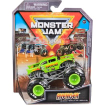 Monster jam avenger 1/64 série 40 - véhicule miniature métal - spin master