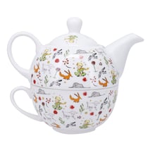 Théière égoïste Le Petit Prince avec tasse en porcelaine
