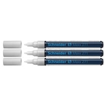Lot de 3 Marqueurs peinture Maxx 271 blanc SCHNEIDER