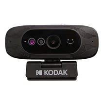 KODAK Access Webcam: Caméra de Vidéoconférence Professionnelle HD 1080p avec Reconnaissance Faciale Windows Hello et Plug and Play