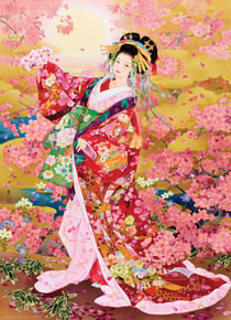 Puzzle 1000 pièces - Syungetsu by Haruyo Morita - Eurographics