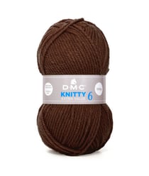 Fil à tricoter Knitty 6 - 100GR - DMC Just Knitting Marron (947)