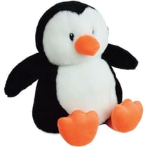 Peluche bouillotte Pingouin - A chauffer au micro-ondes micro perles d'argile +/- 19 cm