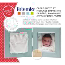 Kit empreinte cadre 12.5x12.5 cm - Artemio