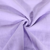 Tissu 100% Lin uni Lilas