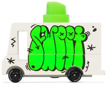 Candycar Vans - Graffiti Vert - Véhicule miniature