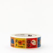Masking tape kids - Alphabet A-M - 7 m x 15mm