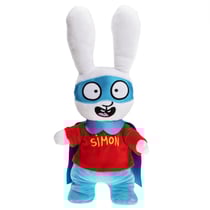 Peluche Bouillotte Simon super lapin