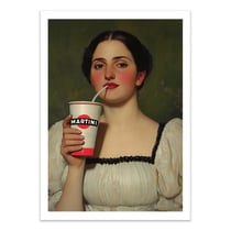 Affiche 30x40 cm - Casual Martini - Dikhomoty