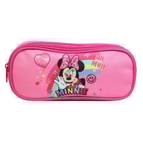 Trousse scolaire 2 compartiments Disney Minnie Rose Arc en ciel Bagtrotter