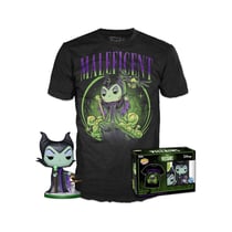 Disney - Set POP! & Tee figurine et T-Shirt Villains: Maleficent - Taille XL
