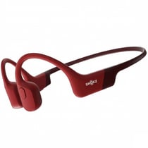 Casque sport sans fil Shokz OpenRun Bluetooth avec réduction du bruit Rouge
