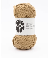 Découvrez le Fil Pingo Raphia Like de Pingouin : Un Must-Have pour Vos Projets de Décoration et d'Accessoires Naturel Marron