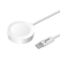 Câble Magnétique USB-C Apple Watch Charge rapide et sécurisée 1m Akashi Blanc