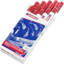 Marqueur permanent pointe ronde 1,5-3 mm - Edding - Rouge - 8300