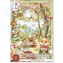 Junk journal pour créations scrapbooking Ciao Bella WOODLAND PARTY