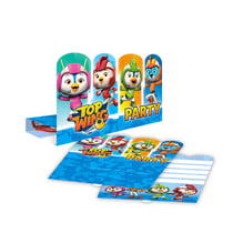 8 Invitations Top Wing