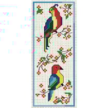 Kit points comptés 7 x 16 cm tropical