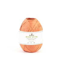 Raphia Eco Vita Raffia 50g Tricot Crochet Tissage Macramé Col. 010 orange