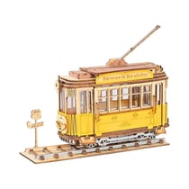 Puzzle 3d Bois | Tram vintage