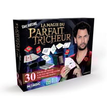 Coffret la magie du parfait tricheur, eric antoine - 30 tours magiques - megagic - jeu spectacle